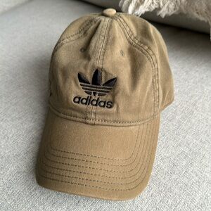 Adidas cargo green dad hat